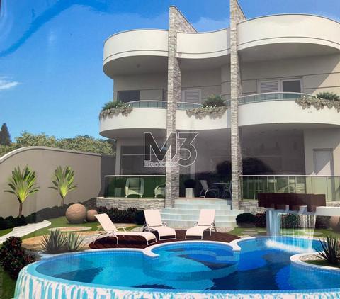 Sobrado à venda em Campinas, Alphaville Dom Pedro, com 4 suítes, com 350 m², Alphaville Dom Pedro