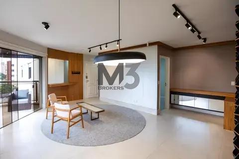 Apartamento para alugar em Campinas, Cambuí, com 3 suítes, com 160 m², Edifício Dona Guilhermina