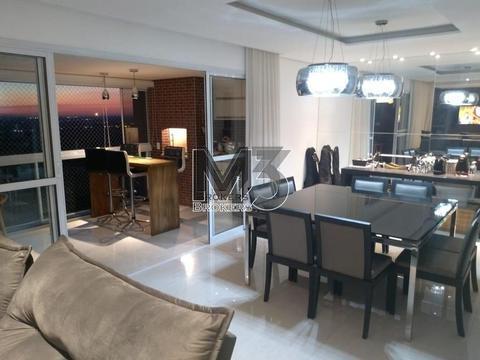 Apartamento à venda em Campinas, Loteamento Alphaville Campinas, com 3 suítes, com 137 m²